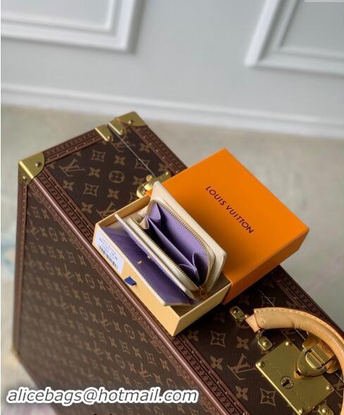 Super Quality Louis Vuitton Clea Coin Purse Wallet in Bicolor Monogram Empreinte Leather M80151 Purple 2024