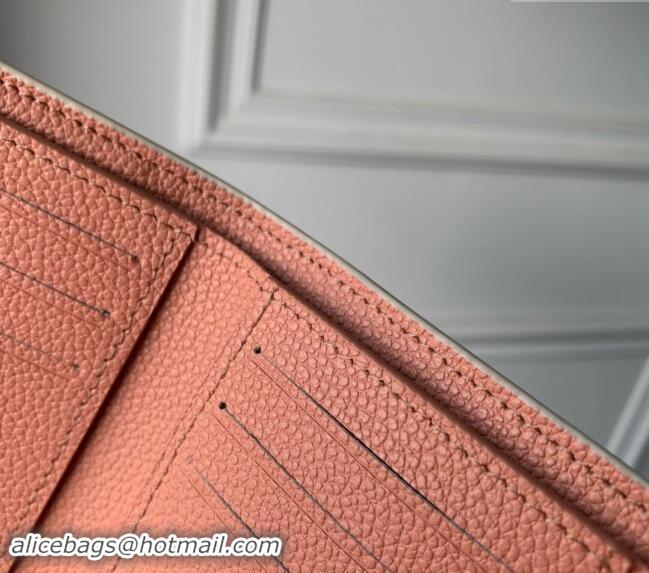 Well Crafted Louis Vuitton Victorine Wallet in Bicolor Monogram Empreinte Leather M80968 Pink 2024