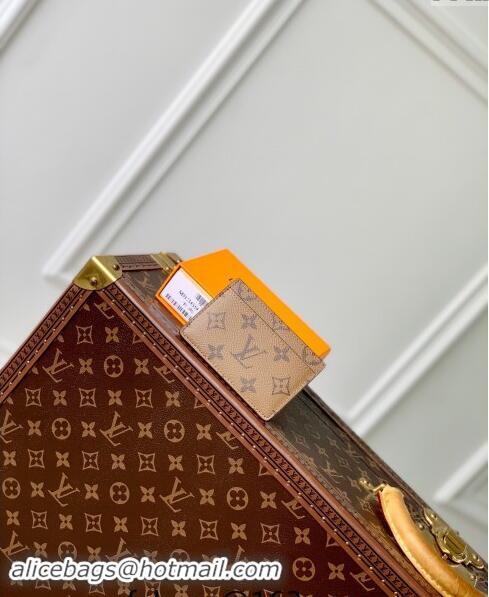 Well Crafted Louis Vuitton Card Holder Wallet in Monogram Canvas with Gog M83691 2024 Animal Objects