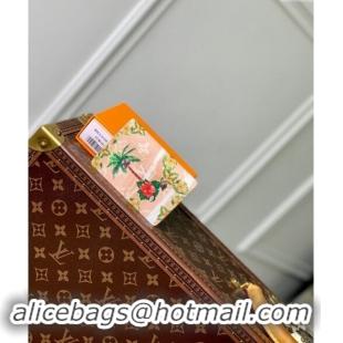 Best Price Louis Vuitton Pocket Organizer Wallet in Monogram Surfin' Canvas M83498 Sand Beige 2024