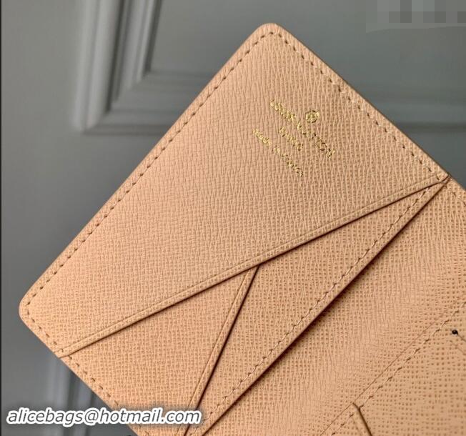 Best Price Louis Vuitton Pocket Organizer Wallet in Monogram Surfin' Canvas M83498 Sand Beige 2024