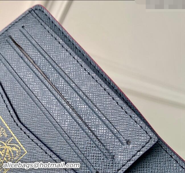 Top Grade Louis Vuitton Slender Wallet in Monogram Surfin' Canvas M83468 Pink 2024