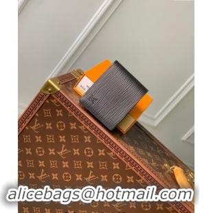 Buy Cheapest Louis Vuitton Epi Leather Slender Wallet M60332 Black 2024