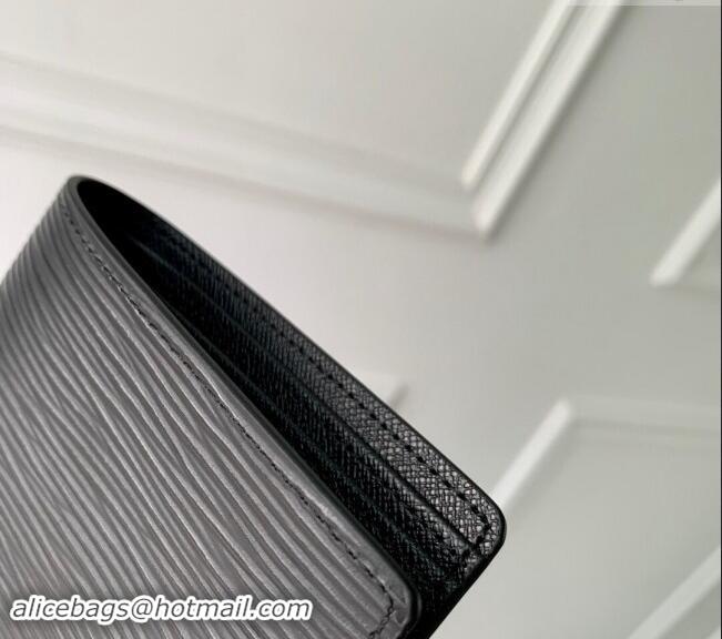 Buy Cheapest Louis Vuitton Epi Leather Slender Wallet M60332 Black 2024