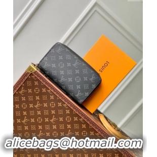 Inexpensive Louis Vuitton Zippy XL Wallet in Black Monogram Eclipse Canvas M61698 2024