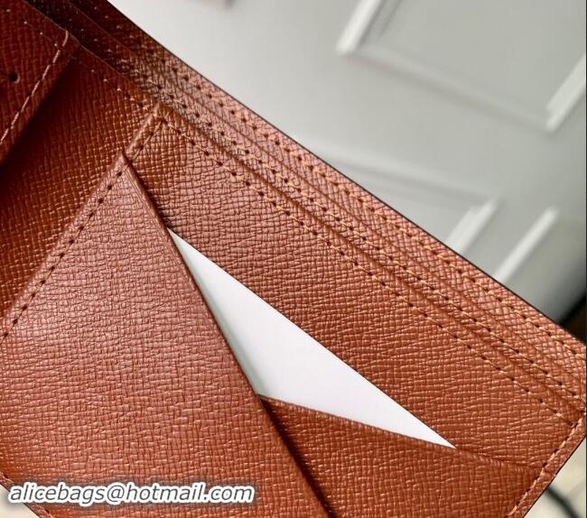 Affordable Price Louis Vuitton Multiple Wallet in Brown Monogram Canvas M60895 2024