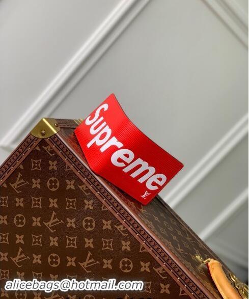 Unique Discount Supreme x Louis Vuitton Multiple Wallet in Epi Leather M64542 Red 2024