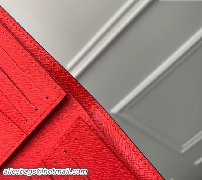 Unique Discount Supreme x Louis Vuitton Multiple Wallet in Epi Leather M64542 Red 2024