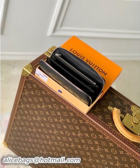 Most Popular Supreme x Louis Vuitton Zippy Wallet in Epi Leather M64548 Black 2024