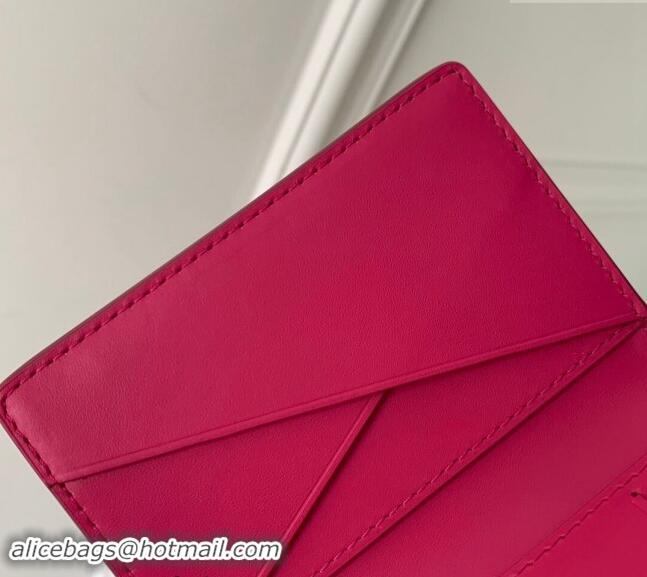 Pretty Style Louis Vuitton Pocket Organizer Wallet in Monogram Leather M83069 Pink 2024