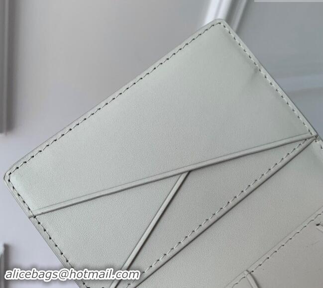 Big Discount Louis Vuitton Pocket Organizer Wallet in Monogram Leather M83070 White 2024