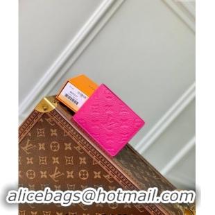 Top Grade Louis Vuitton Multiple Wallet in Monogram Leather M69037 Pink 2024