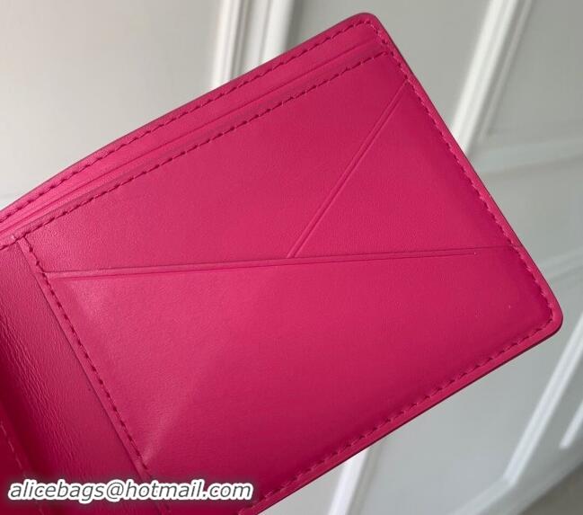 Top Grade Louis Vuitton Multiple Wallet in Monogram Leather M69037 Pink 2024