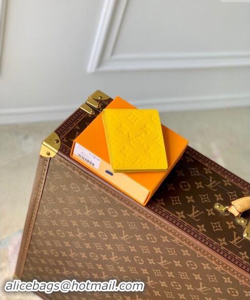 Best Price Louis Vuitton Multiple Wallet in Monogram Leather M69037 Yellow 2024