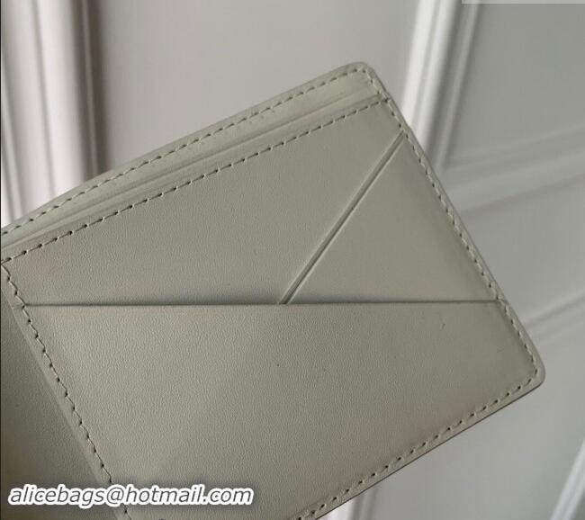 Top Design Louis Vuitton Multiple Wallet in Monogram Leather M69037 White 2024