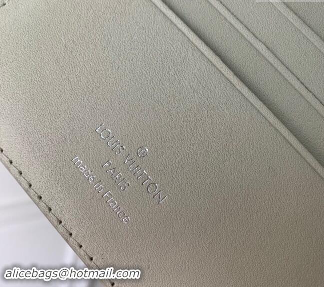 Top Design Louis Vuitton Multiple Wallet in Monogram Leather M69037 White 2024