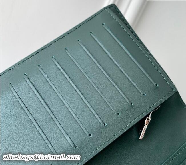 Top Quality Louis Vuitton Brazza Wallet in Monogram Leather M69038 Green 2024