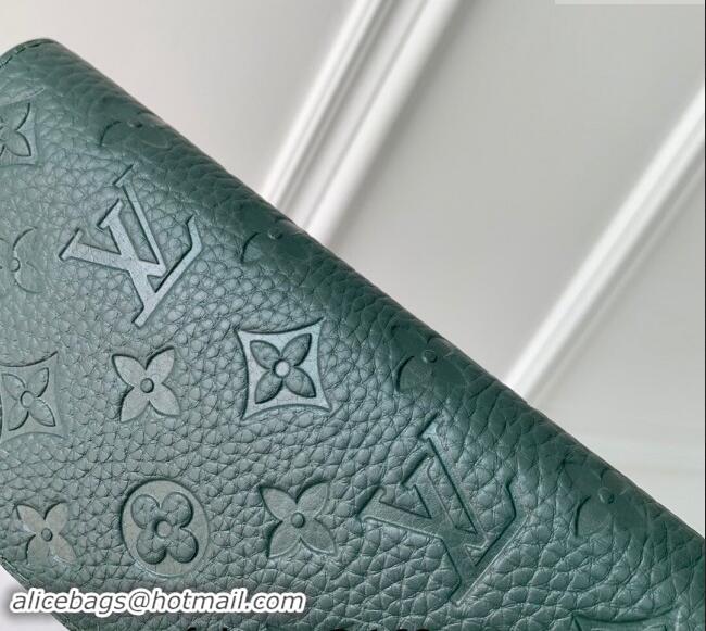 Top Quality Louis Vuitton Brazza Wallet in Monogram Leather M69038 Green 2024