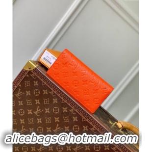 Buy Discount Louis Vuitton Brazza Wallet in Monogram Leather M69038 Orange 2024