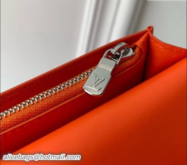 Buy Discount Louis Vuitton Brazza Wallet in Monogram Leather M69038 Orange 2024