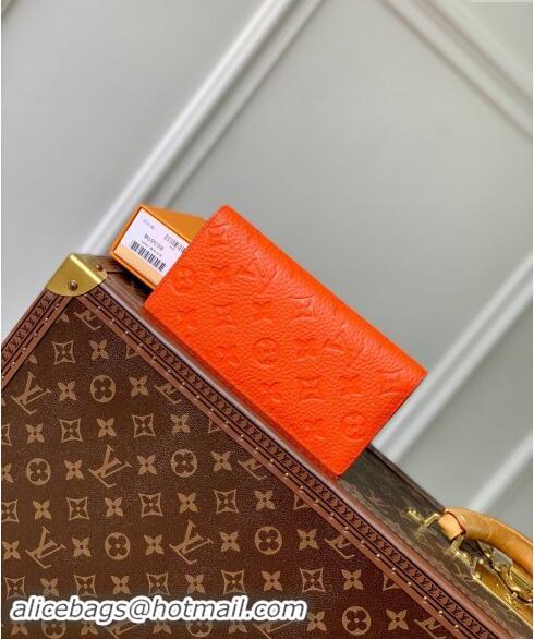 Buy Discount Louis Vuitton Brazza Wallet in Monogram Leather M69038 Orange 2024