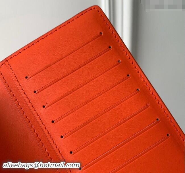 Buy Discount Louis Vuitton Brazza Wallet in Monogram Leather M69038 Orange 2024