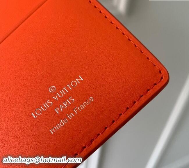 Buy Discount Louis Vuitton Brazza Wallet in Monogram Leather M69038 Orange 2024