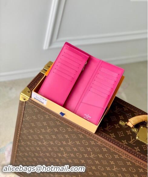 Low Cost Louis Vuitton Brazza Wallet in Monogram Leather M69038 Pink 2024