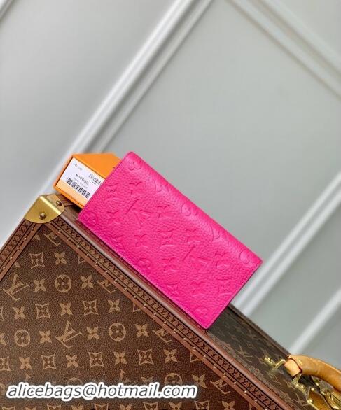 Low Cost Louis Vuitton Brazza Wallet in Monogram Leather M69038 Pink 2024