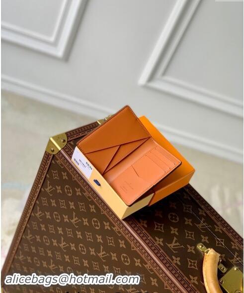 Best Quality Louis Vuitton Pocket Organizer Wallet in Monogram Dust Canvas with Red Signature M11631 2024