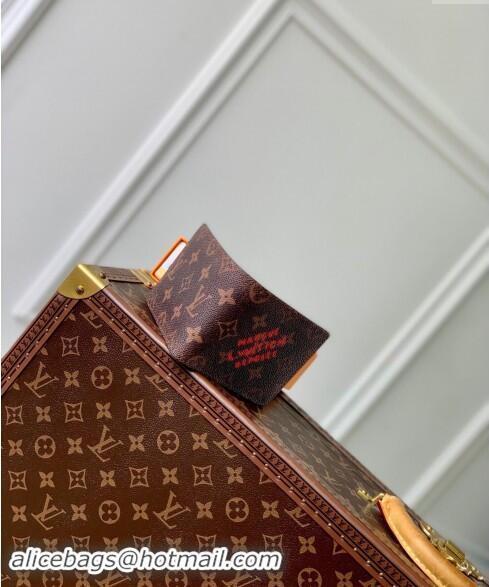 Good Taste Louis Vuitton Multiple Wallet in Monogram Dust Canvas with Red Signature M11716 2024