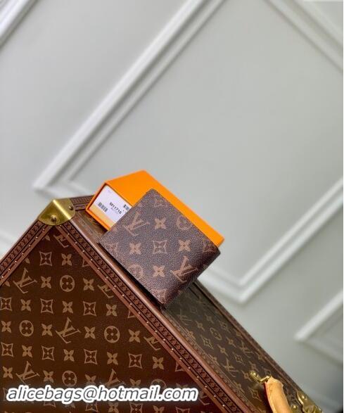 Good Taste Louis Vuitton Multiple Wallet in Monogram Dust Canvas with Red Signature M11716 2024