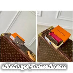 Top Quality Louis Vuitton Rosalie Coin Purse Wallet in Monogram Canvas/Fuchsia Pink M41939 2024