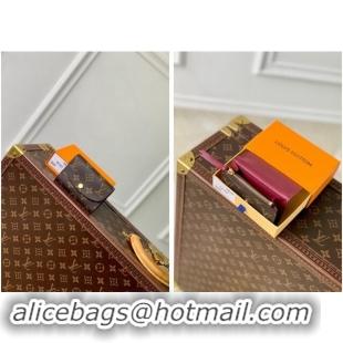 Traditional Specials Louis Vuitton Rosalie Coin Purse Wallet in Monogram Canvas/Burgundy M41939 2024