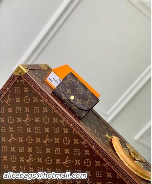 Traditional Specials Louis Vuitton Rosalie Coin Purse Wallet in Monogram Canvas/Burgundy M41939 2024