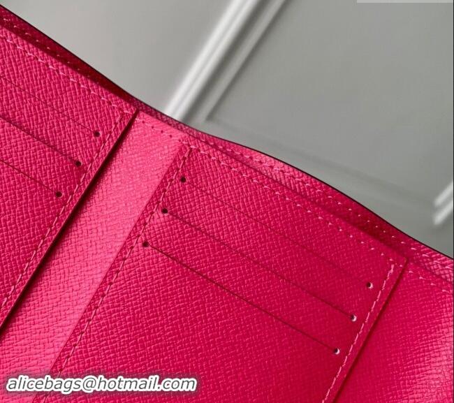 Reasonable Price Louis Vuitton Monogram Canvas Victorine Wallet M41938 Fuchsia Pink 2024