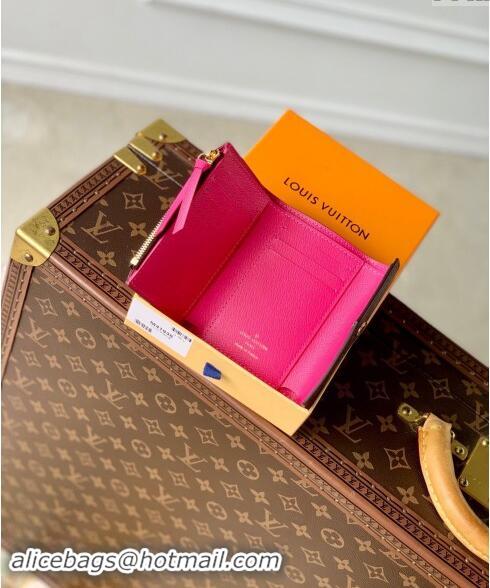 Reasonable Price Louis Vuitton Monogram Canvas Victorine Wallet M41938 Fuchsia Pink 2024