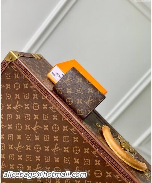 Best Price Louis Vuitton Monogram Canvas Victorine Wallet M41938 Burgundy 2024