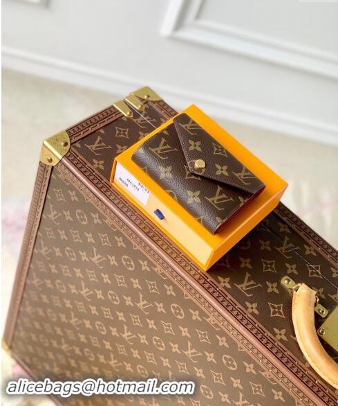 New Style Louis Vuitton Monogram Canvas Victorine Wallet M41938 Red 2024