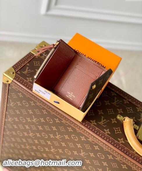 Most Popular Louis Vuitton Monogram Canvas Victorine Wallet M41938 Brown 2024