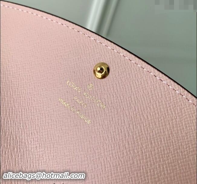 Buy Discount Louis Vuitton Monogram Canvas Emilie Wallet M61289 Light Pink 2024