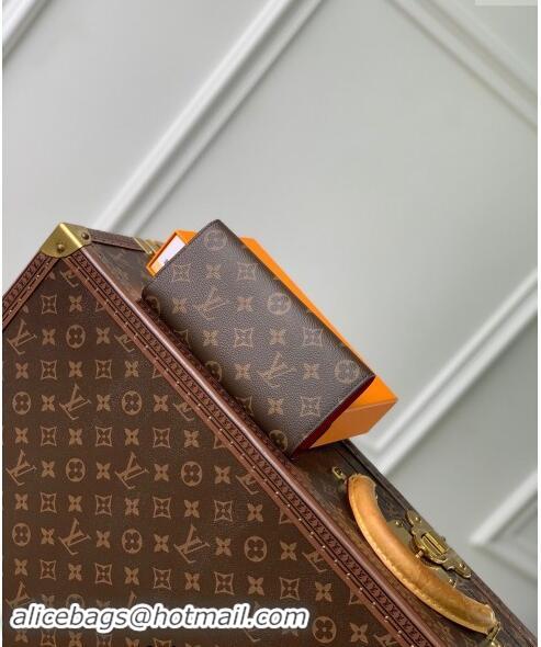 Low Price Louis Vuitton Monogram Canvas Emilie Wallet M60697 Red 2024