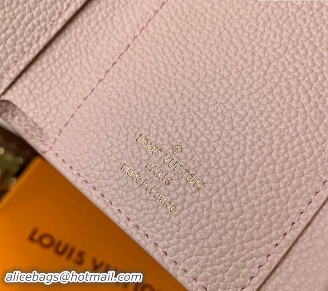 Top Grade Louis Vuitton Victorine Wallet in Monogram Empreinte Leather M83271 Pink 2024