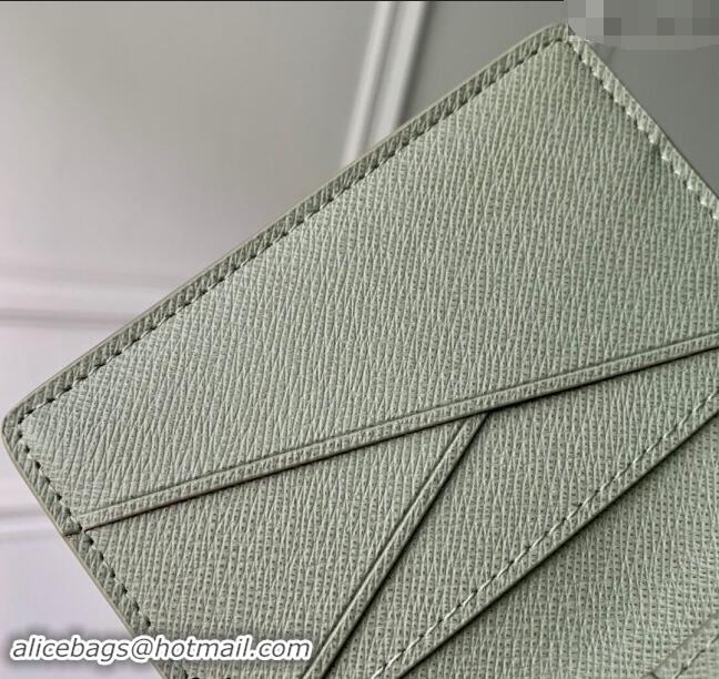 Top Quality Louis Vuitton Pocket Organizer Wallet in Khaki Green Monogram Gradient Canvas M11549 2024