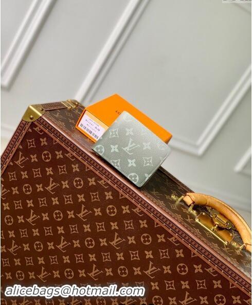 Pretty Style Louis Vuitton Multiple Wallet in Khaki Green Monogram Gradient Canvas M11547 2024