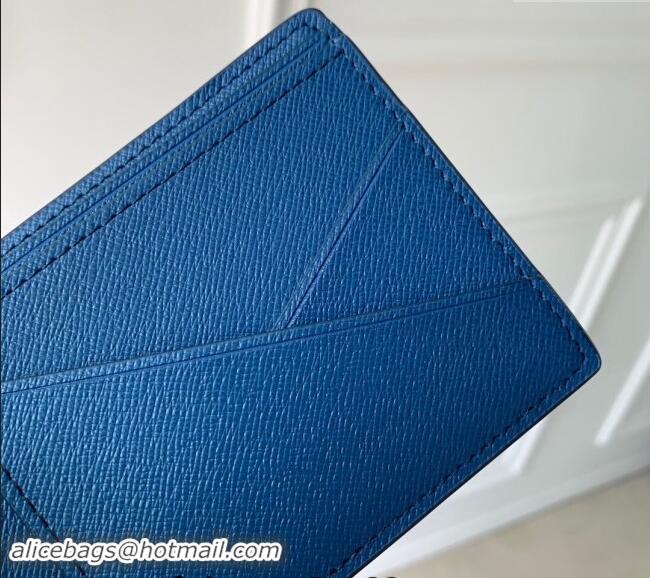 Most Popular Louis Vuitton Multiple Wallet in Navy Blue Monogram Gradient Canvas M11547 2024