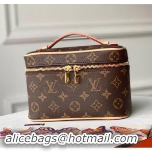 Best Price Louis Vuitton Nice Mini Beauty Case Bag in Monogram Canvas M44495 2024