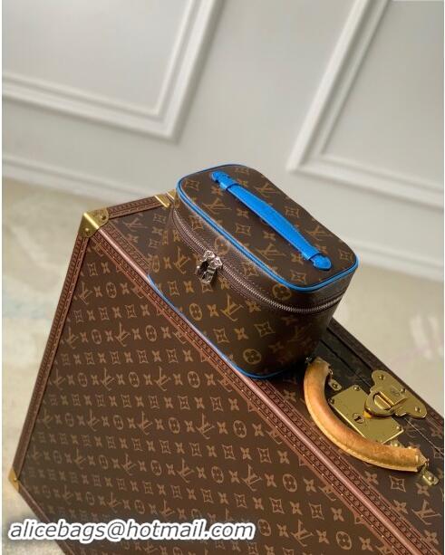 Best Price Louis Vuitton Nice Mini Beauty Case Bag in Monogram Canvas M44495 Blue 2024