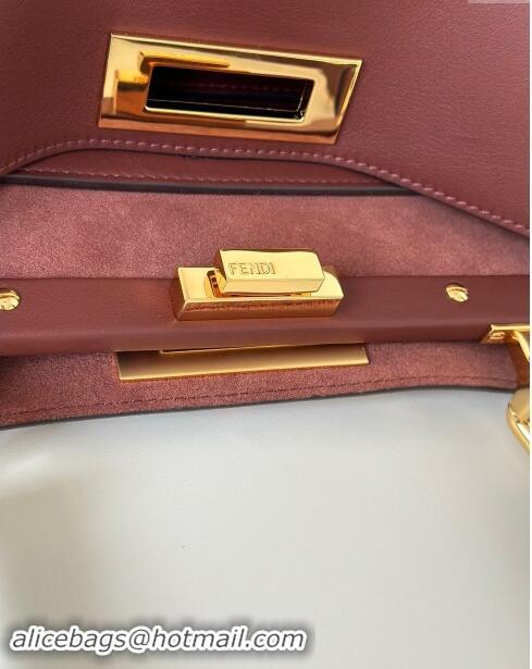 Well Crafted Fendi Peekaboo Soft Medium Bag in Cappuccino-coloured Leather Bag 80172 Red 2024 Top