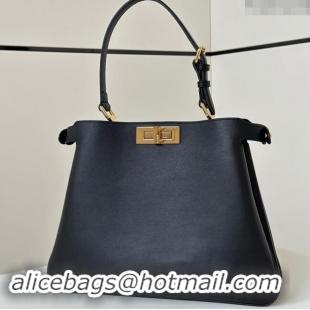 New Design Fendi Peekaboo Soft Medium Bag in Cappuccino-coloured Leather Bag 80172 Black 2024 Top